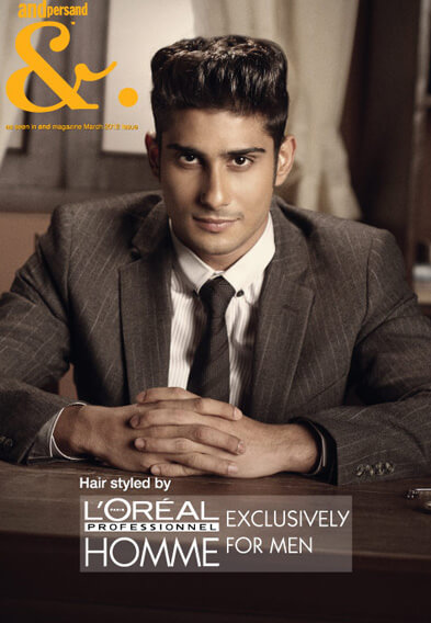 prateik babbar professional hairstyle - looks Salon