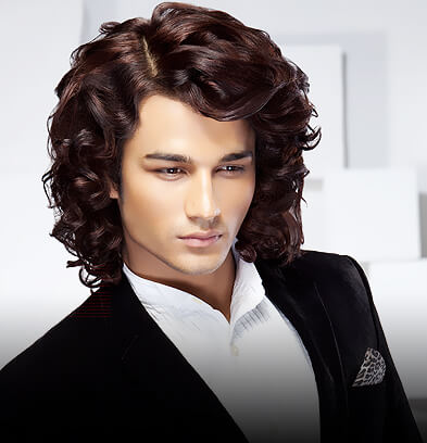 Curly Hairstyle for Men