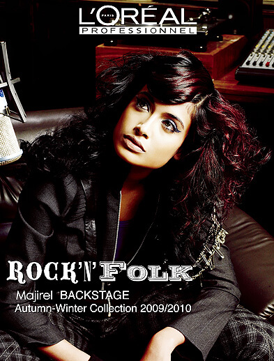 l'oreal professionnel rock n folk hairstyle